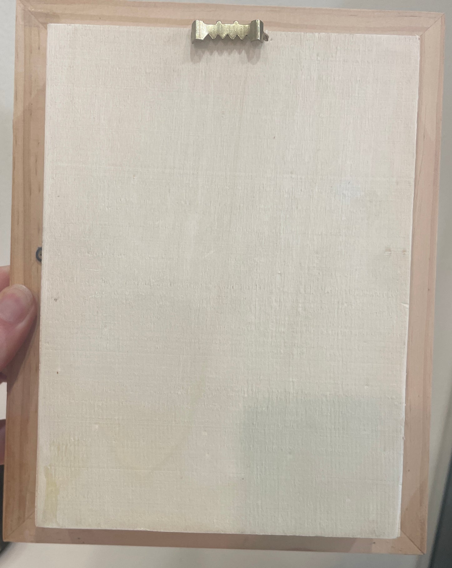 Capital Letters flora and fauna embroidery in shadow box