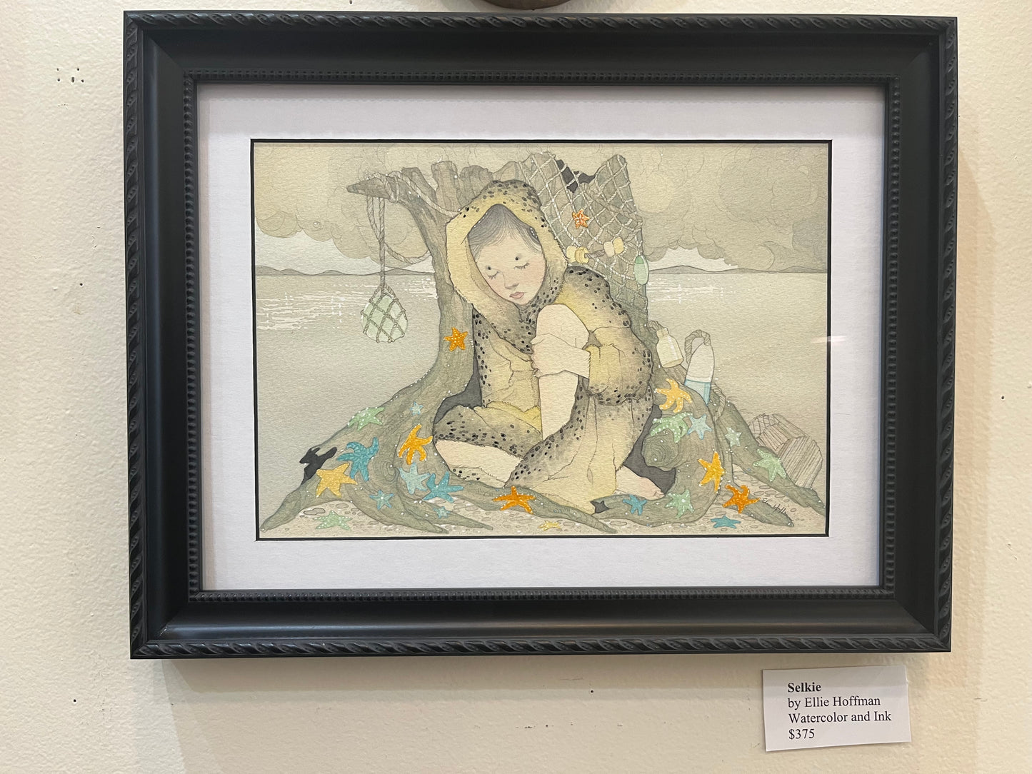 Selkie - Watercolor Original Painting