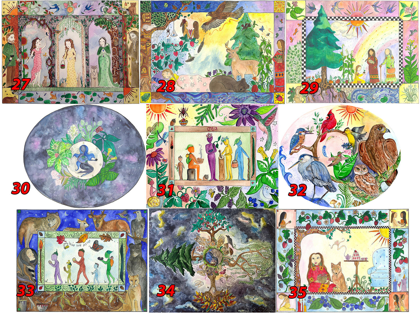 Giclee Print on Art Paper 8" 1/2 x 11"