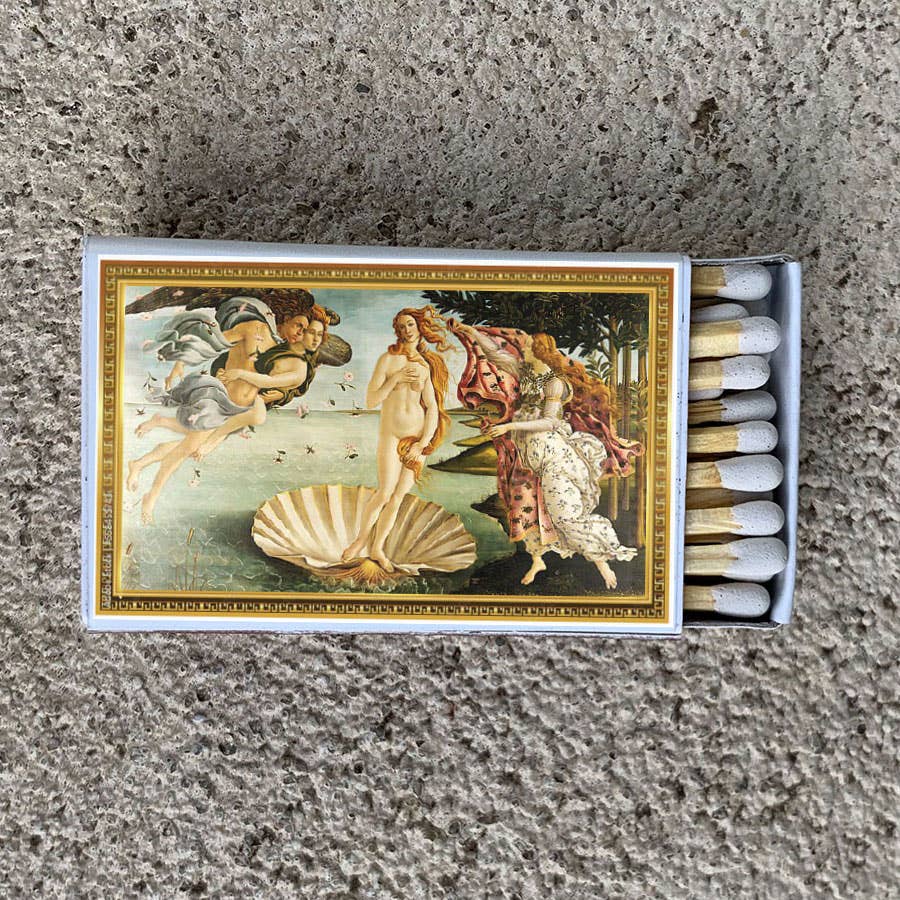 Matches • Art • Birth of Venus • Home Decor for Candles