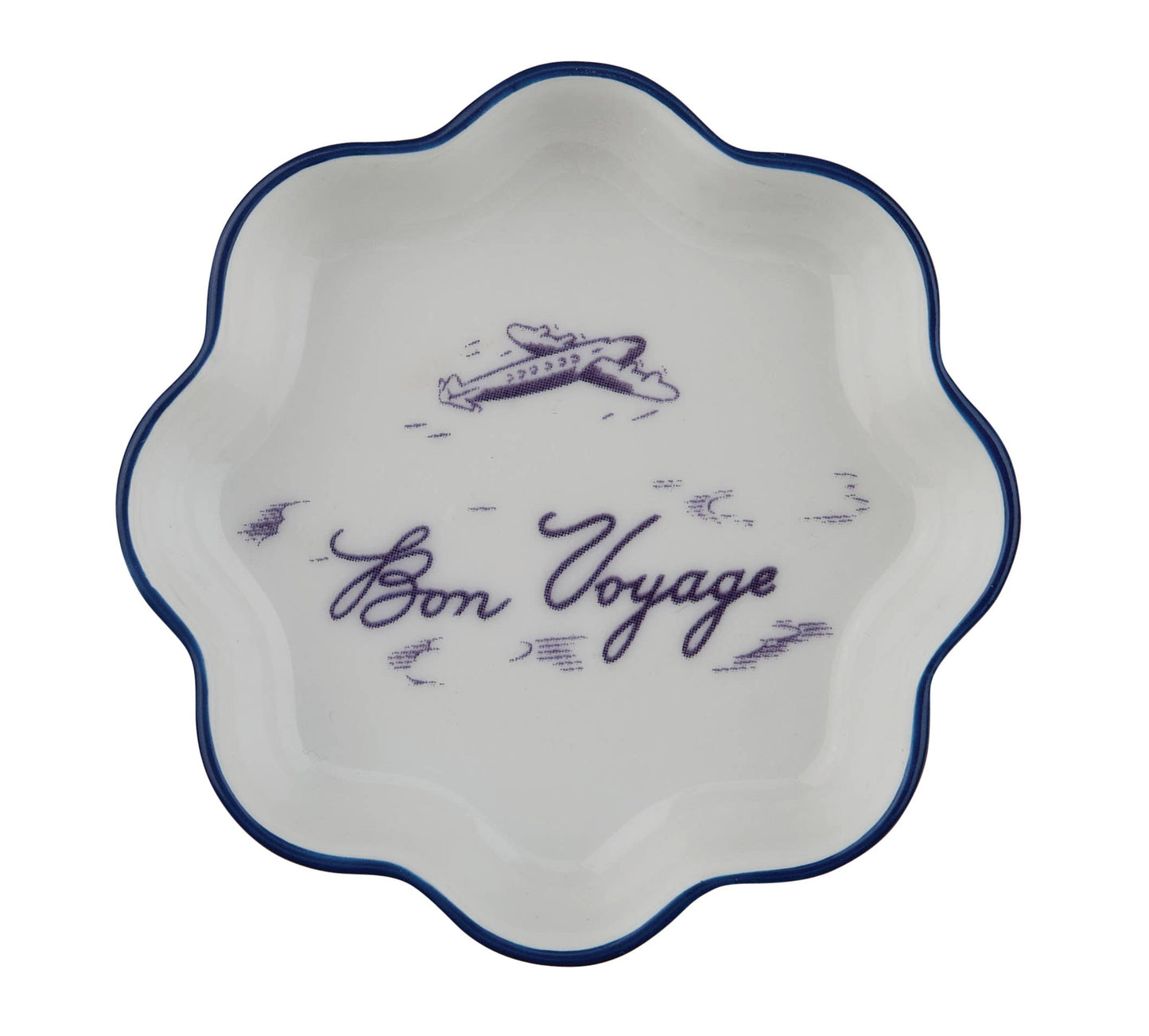The Grand Tour Paris Trinket Dish Bon Voyage