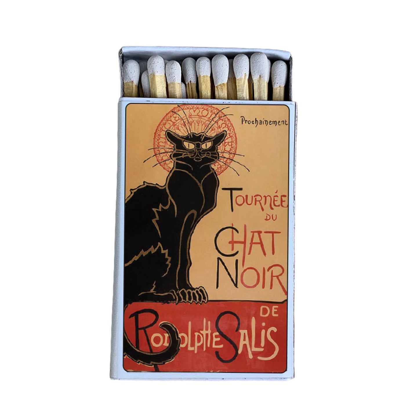 Matches • Art • Cat Noir •Home Decor for Candles and Incense