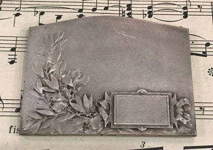 Antique French Bronze Plaque Tourcoing Gymnastics c1927