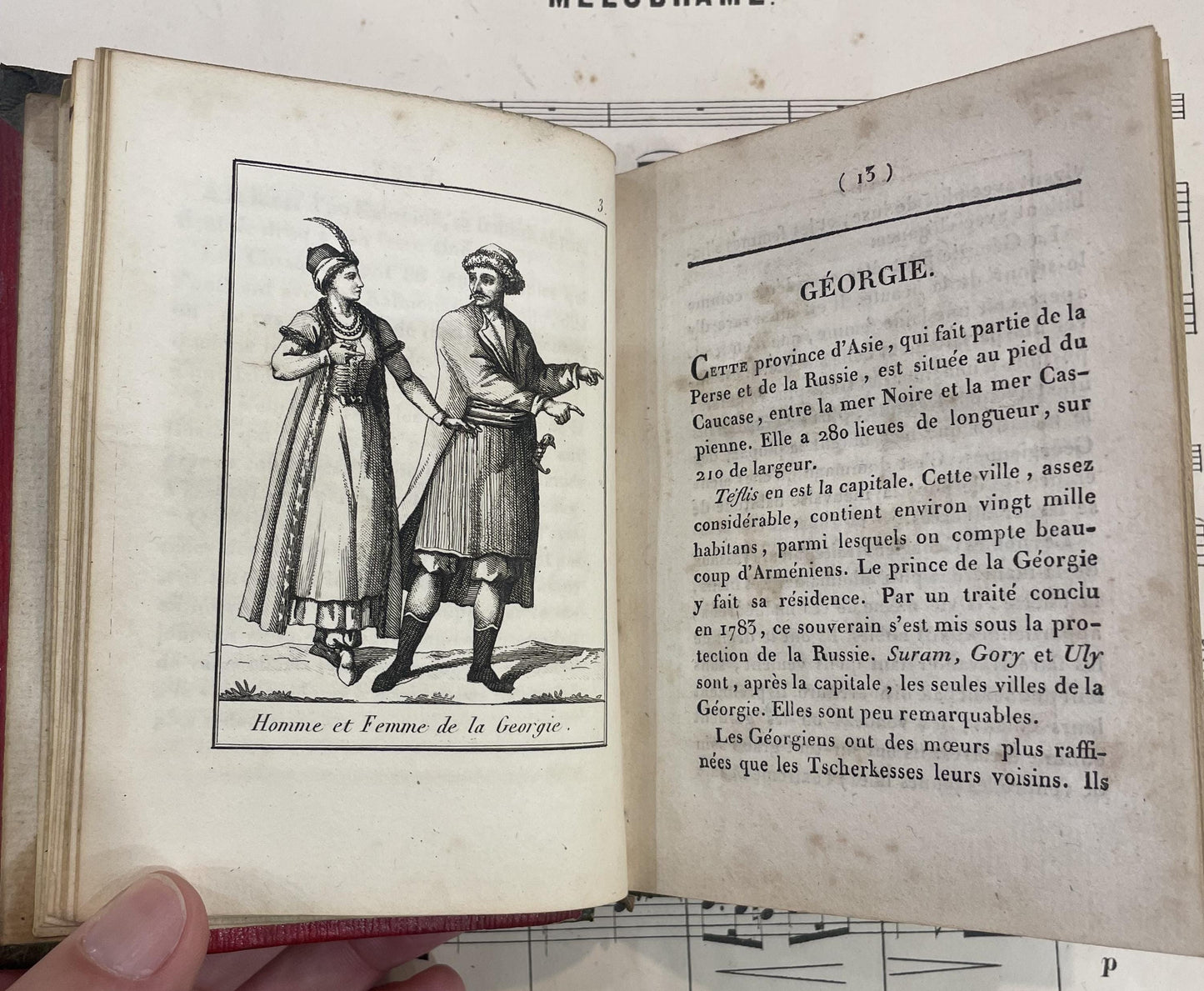 Rare Antique French Book Petits Voyages Pittoresques 15 engravings c1813