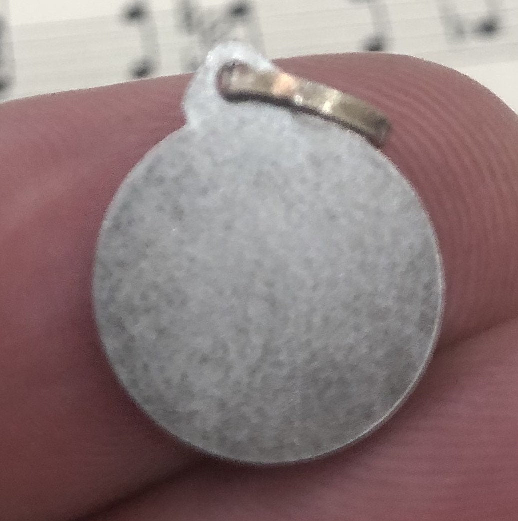 Vintage French St. Therese of Lisieux Religious Medal c1960