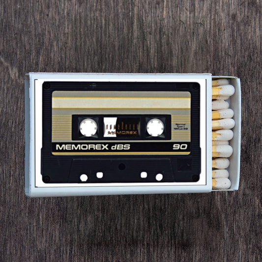 Matches • Cassette Vintage• Home Decor for Candles & Incense