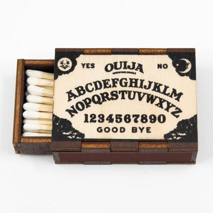 Matches • Ouija Board Wooden Matchboxes • Home Decor