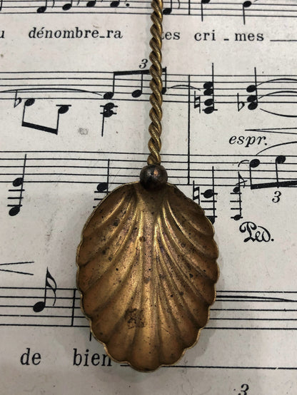 Antique Italian Micromosaic Micro Mosaic Spoon Clover c1920