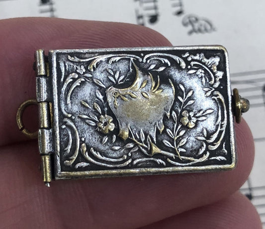 Antique French Souvenir Photos Pendant / Book Forges Les Eaux c1910