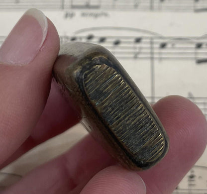 Antique French Match Case Vesta Crane c1900