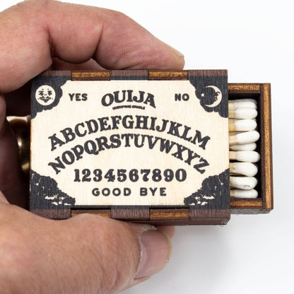 Matches • Ouija Board Wooden Matchboxes • Home Decor
