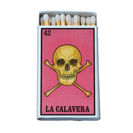 Matches • Loteria Calavera •Home Decor for Candles & Incense