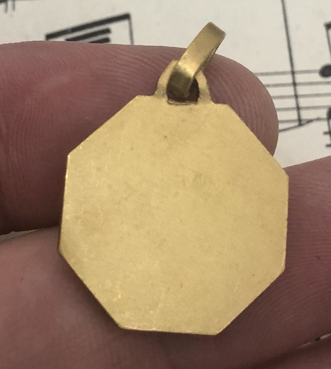 Vintage French St. Therese of Lisieux Religious Medal c1960