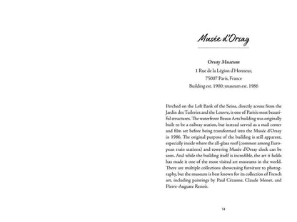 Paris by Evie Carrick: Paperback; 128 pages / English