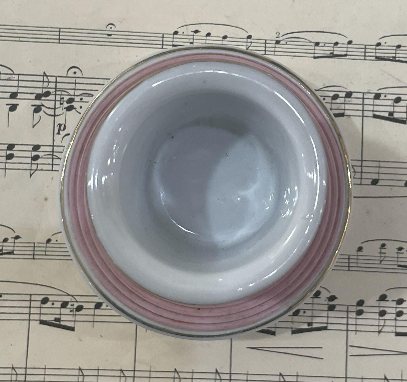 Vintage French Advertising Match Striker Holder Elixir des Gaules Dijon Ceramic Porcelain