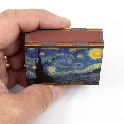 Matches • Starry Night Van Gogh Wooden Matchboxes