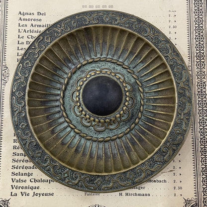 Rare Large Antique French Max LeVerrier Bronze Tray c1940