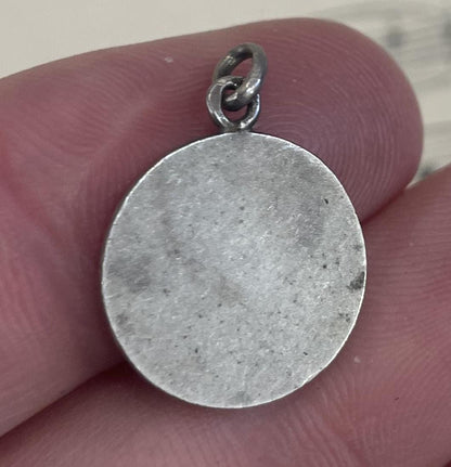 Rare Antique French Art Nouveau Sterling Silver St Robert Signed Charl c1920