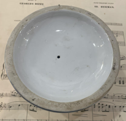 Vintage French Advertising Match Striker Holder Absinthe Durlau Ceramic Porcelain