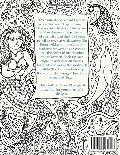 The Curious Coloring Book: Mermaid Lagoon