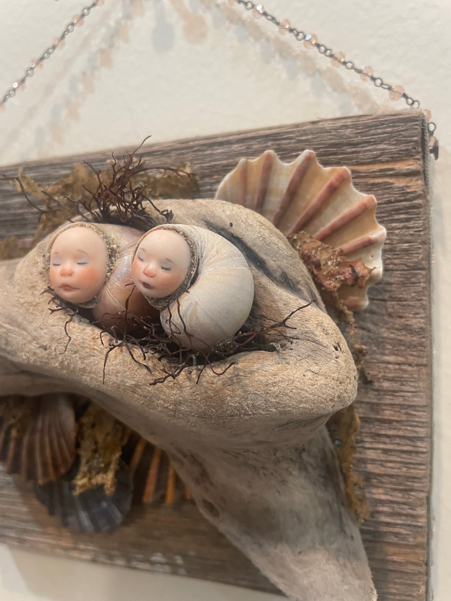 Mermaid Assemblage by Nancy Nelson