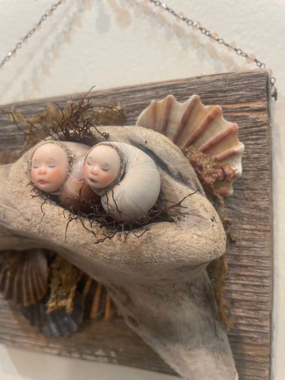 Mermaid Assemblage by Nancy Nelson