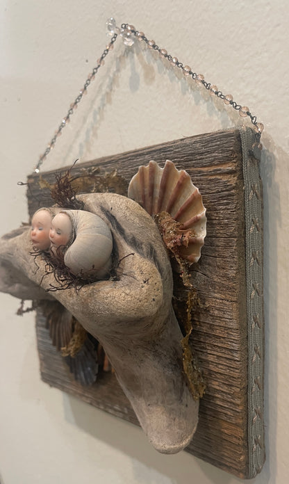 Mermaid Assemblage by Nancy Nelson