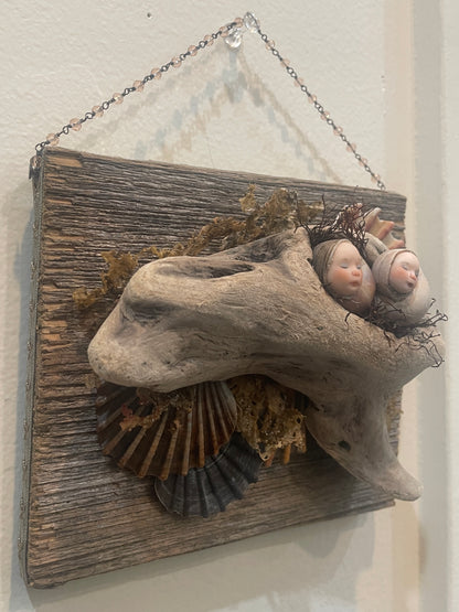 Mermaid Assemblage by Nancy Nelson