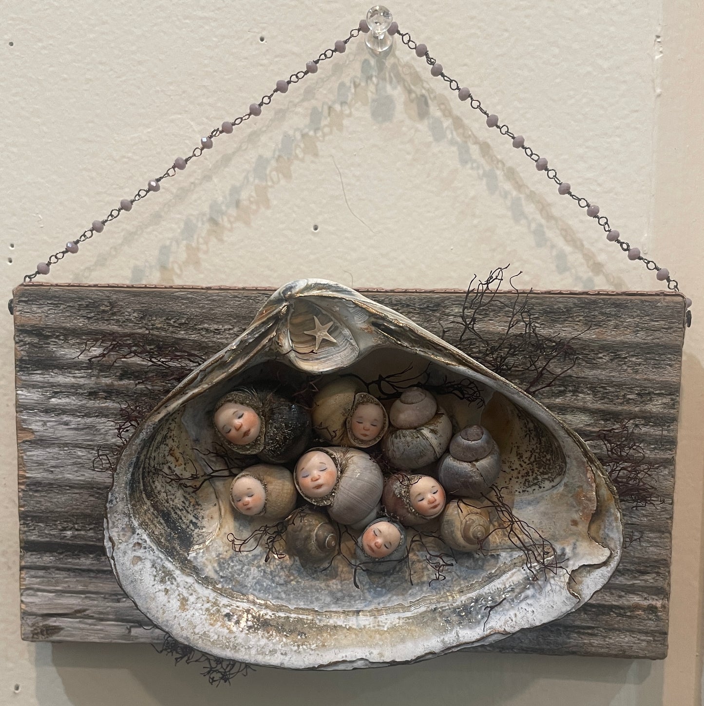 Mermaid Assemblage by Nancy Nelson