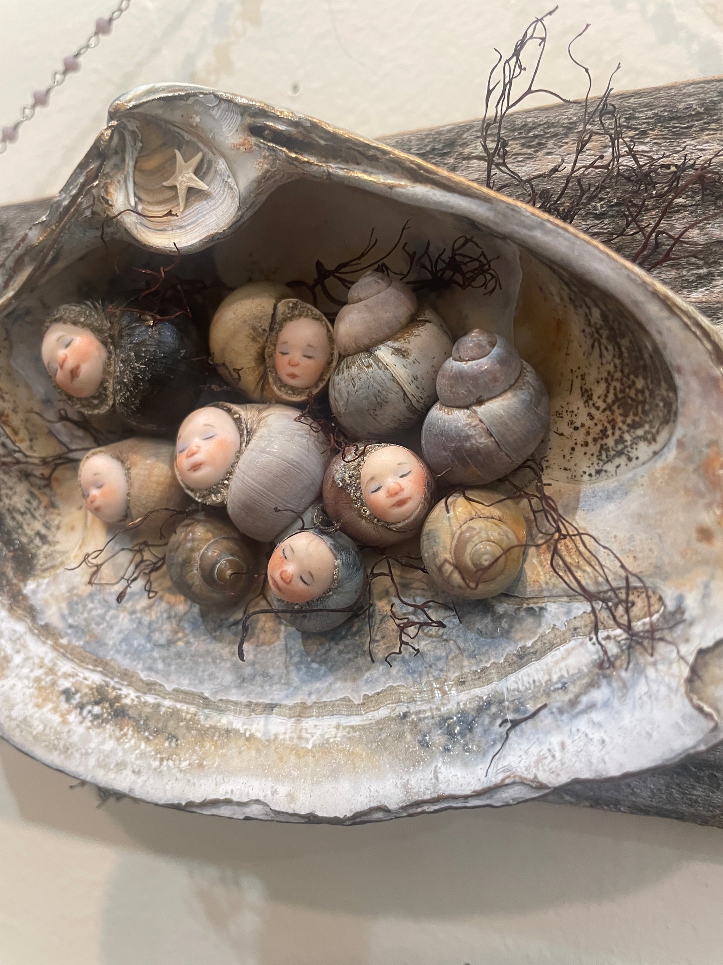 Mermaid Assemblage by Nancy Nelson