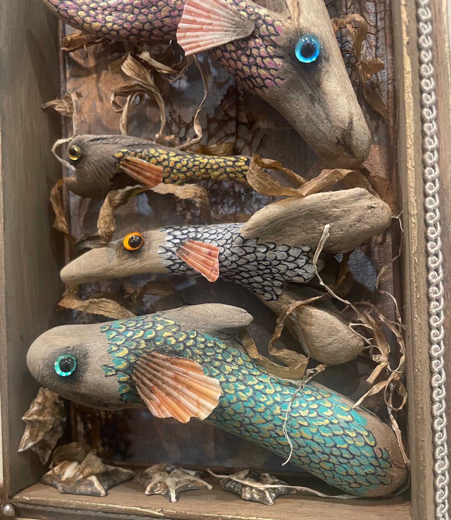 Drift Wood Assemblage by Nancy Nelson