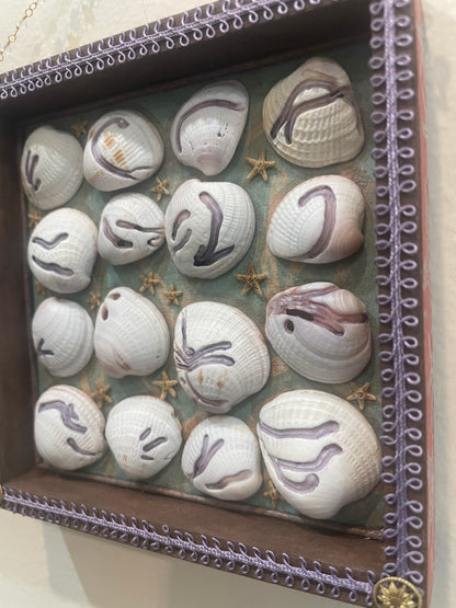 Shell Assemblage by Nancy Nelson