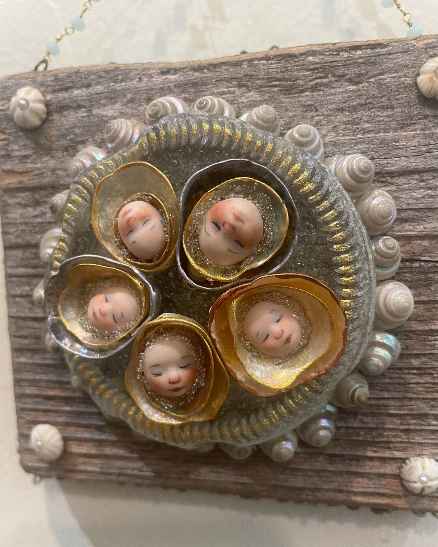 Mermaid Assemblage by Nancy Nelson