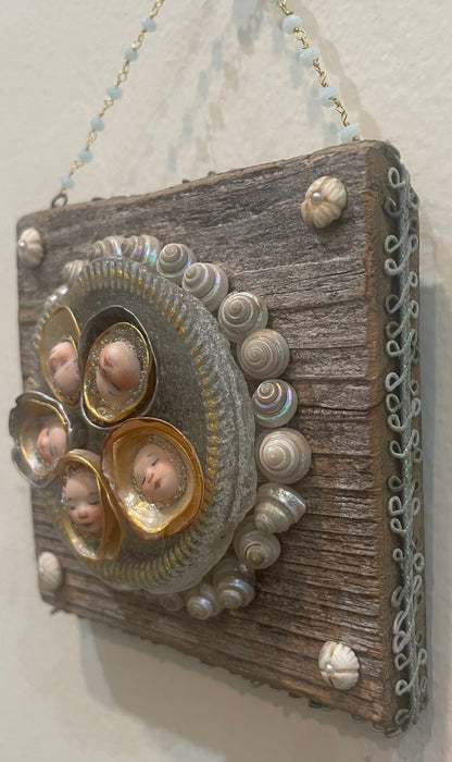 Mermaid Assemblage by Nancy Nelson