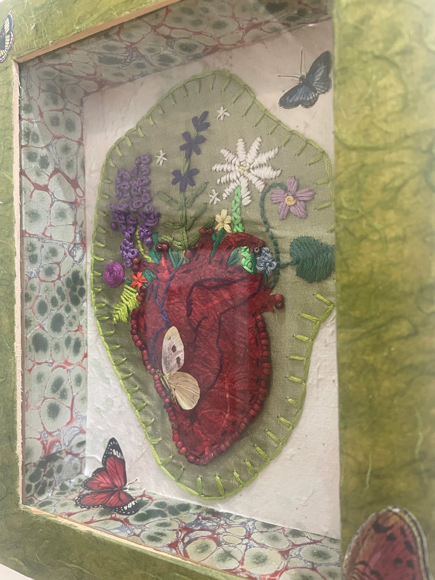 Be Still My Heart shadow box