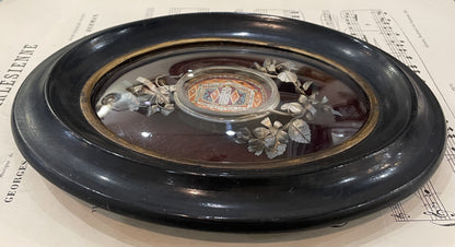 Rare Antique French Reliquary 14 Relics Wax Seal Mary Magdalene, Anna, Joseph, Liguori c1880