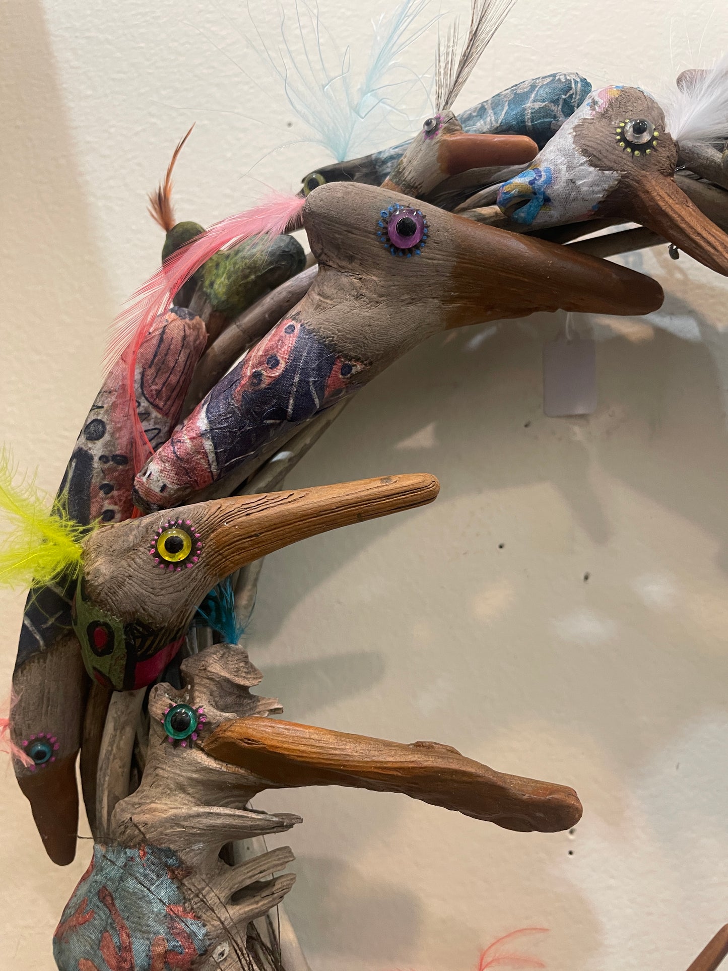 Bird Wreath by Nancy Nelson