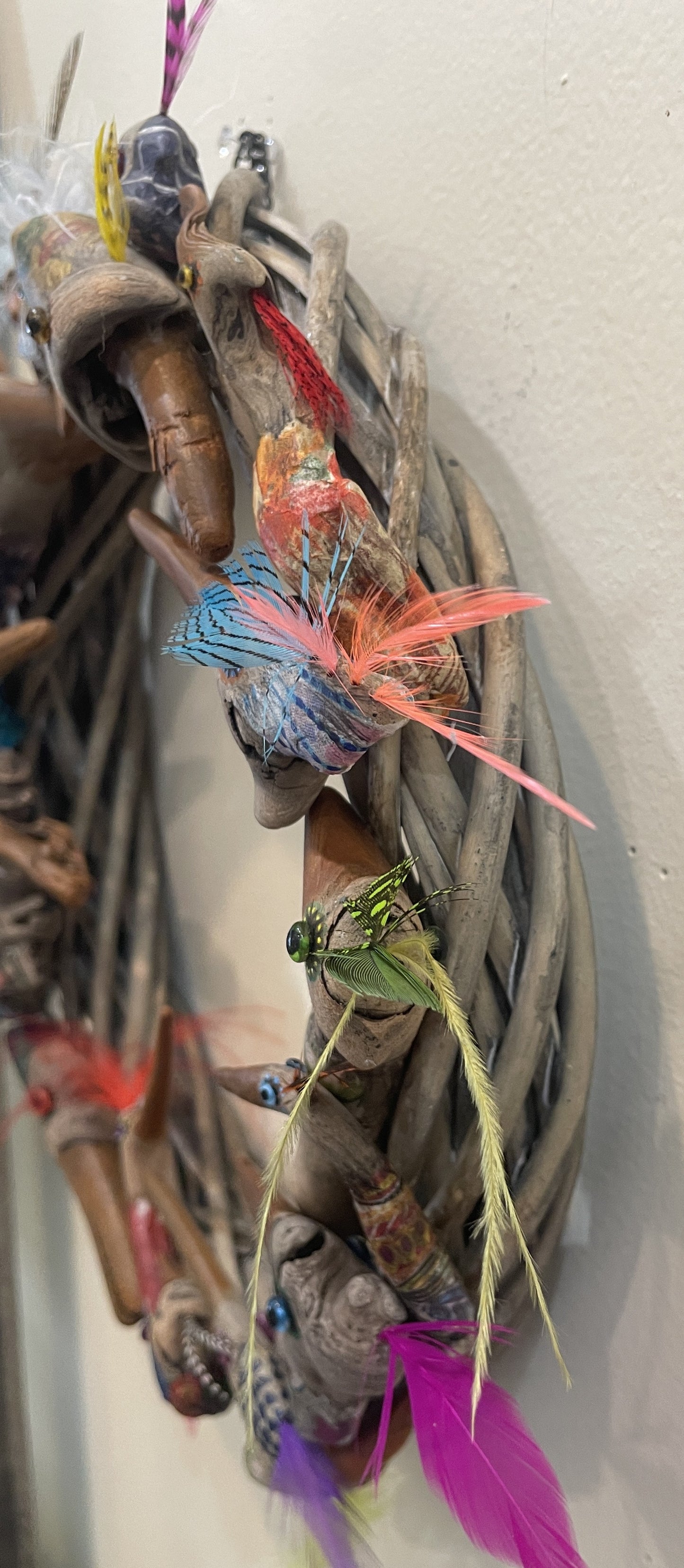 Bird Wreath by Nancy Nelson