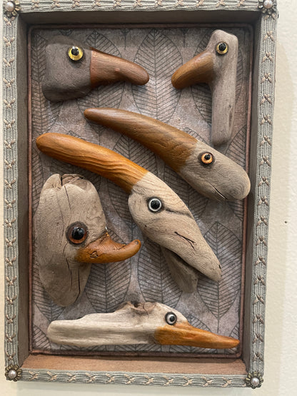 Bird Assemblage by Nancy Nelson