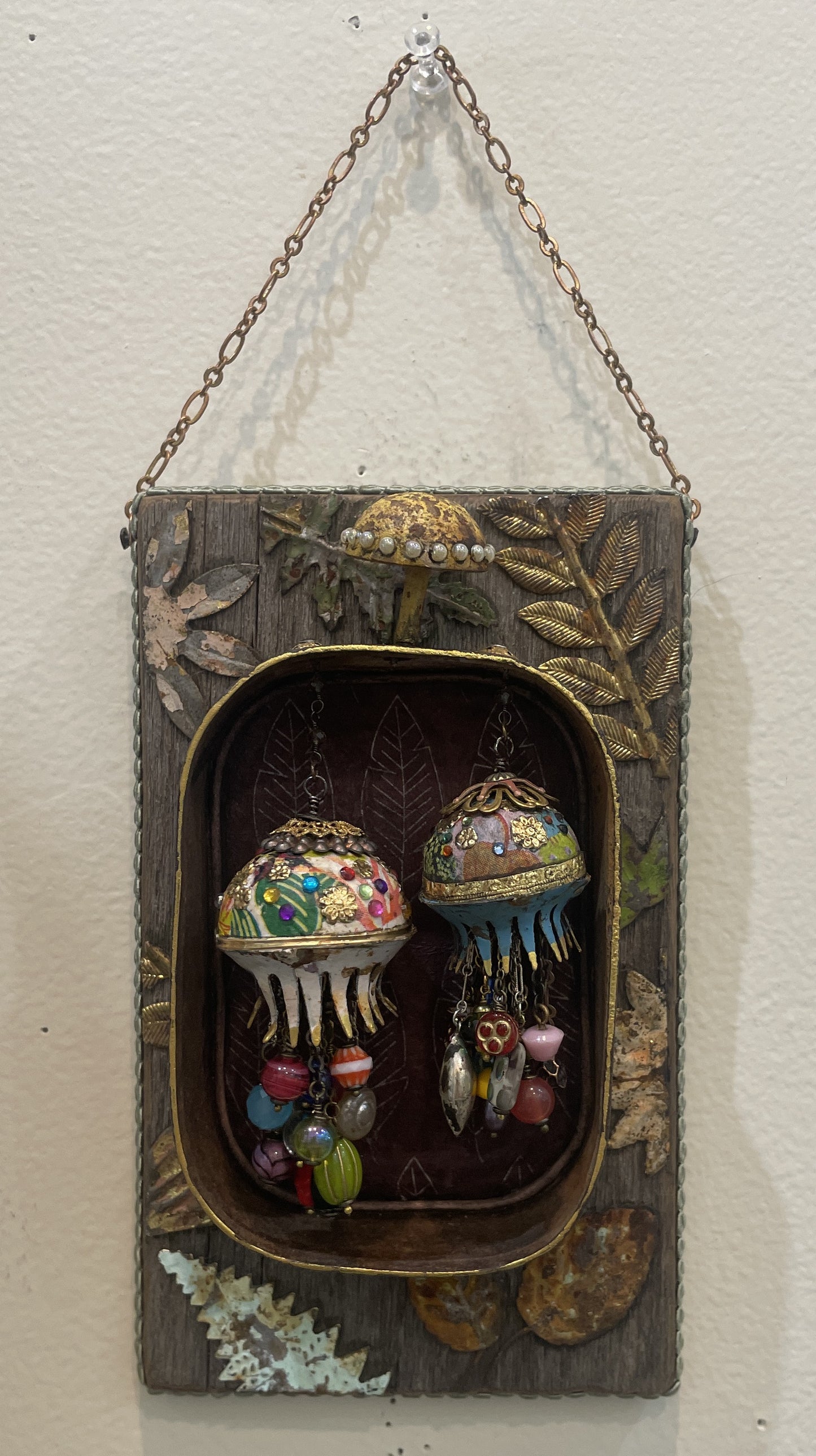 Ornament Assemblage by Nancy Nelson