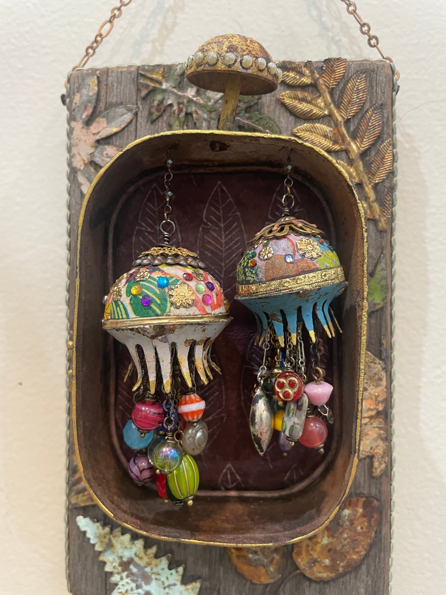 Ornament Assemblage by Nancy Nelson