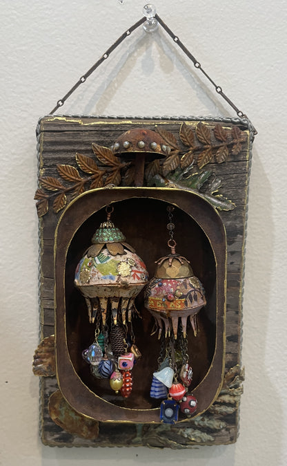Ornament Assemblage by Nancy Nelson