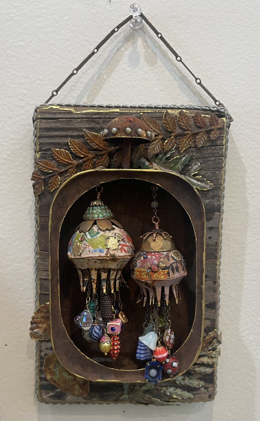 Ornament Assemblage by Nancy Nelson