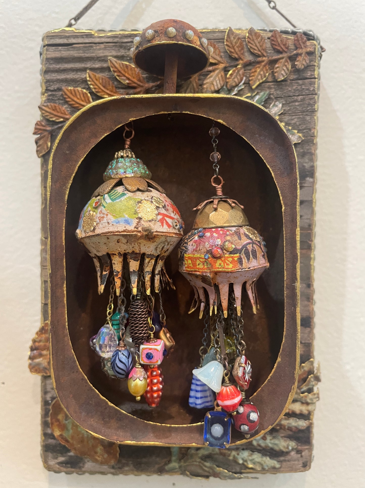 Ornament Assemblage by Nancy Nelson