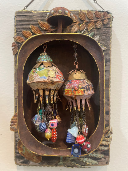 Ornament Assemblage by Nancy Nelson
