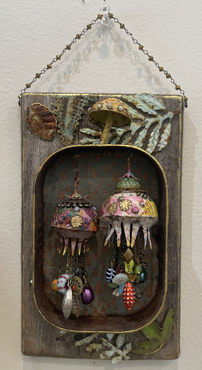 Ornament Assemblage by Nancy Nelson