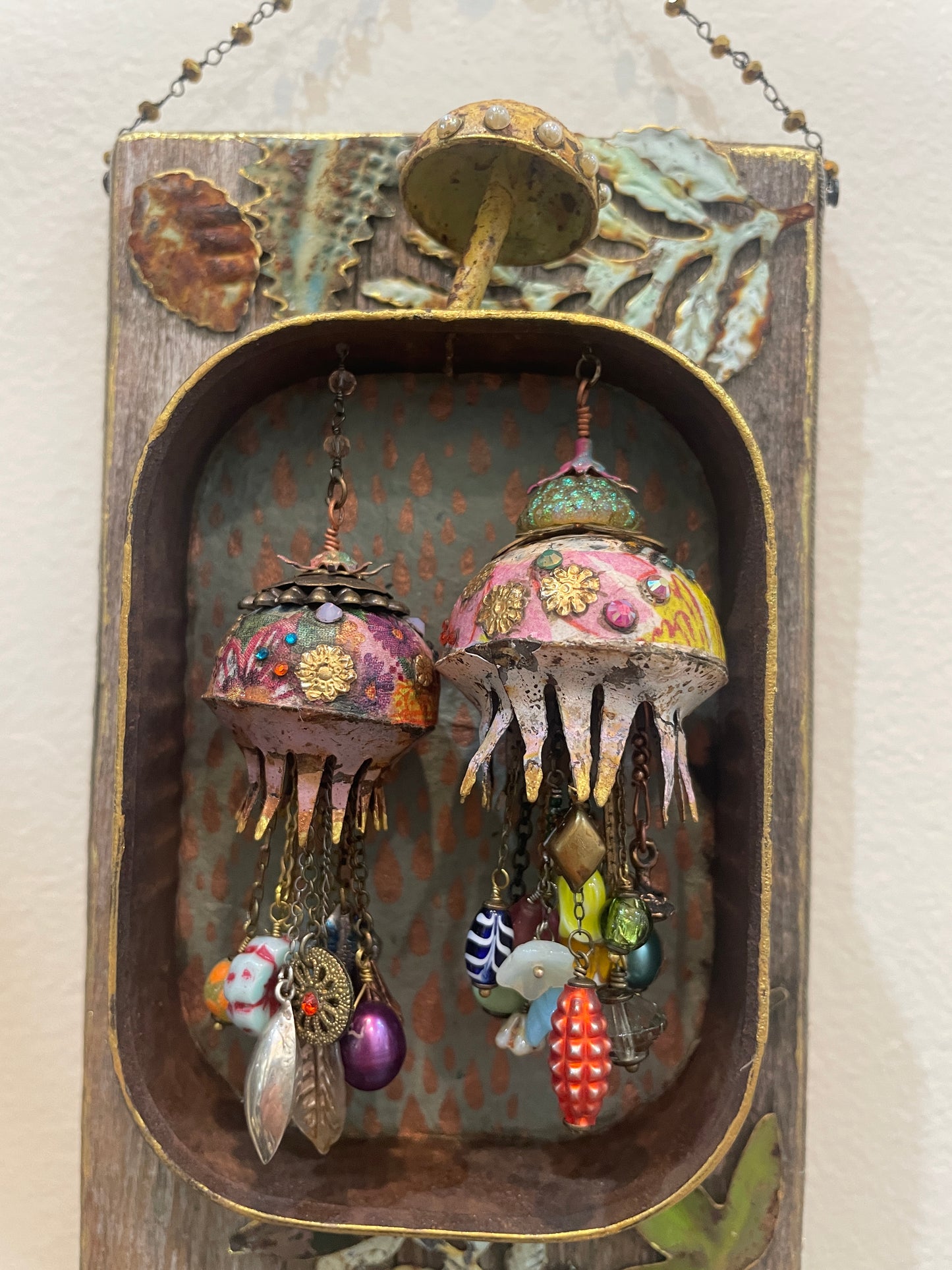 Ornament Assemblage by Nancy Nelson