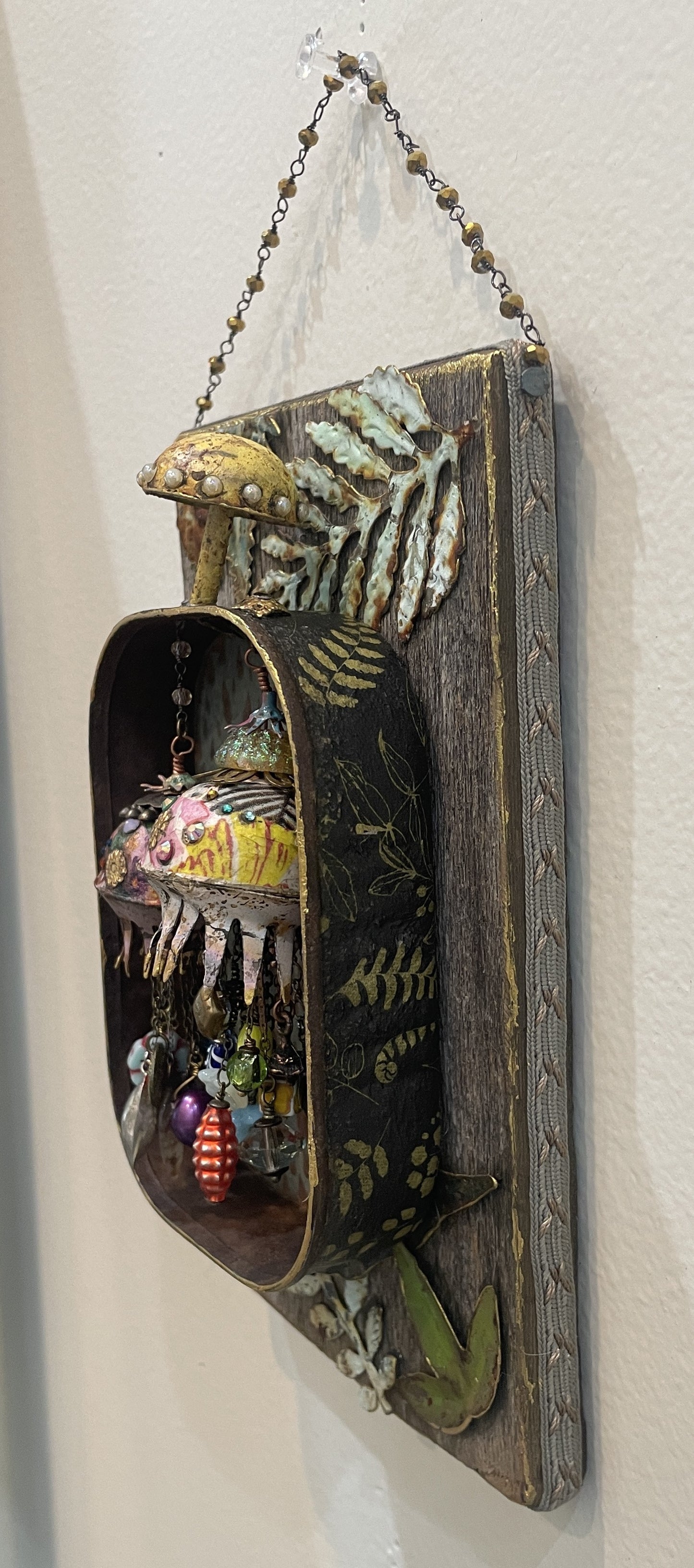Ornament Assemblage by Nancy Nelson