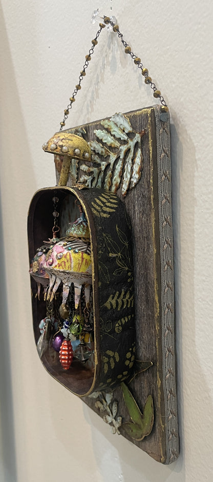 Ornament Assemblage by Nancy Nelson