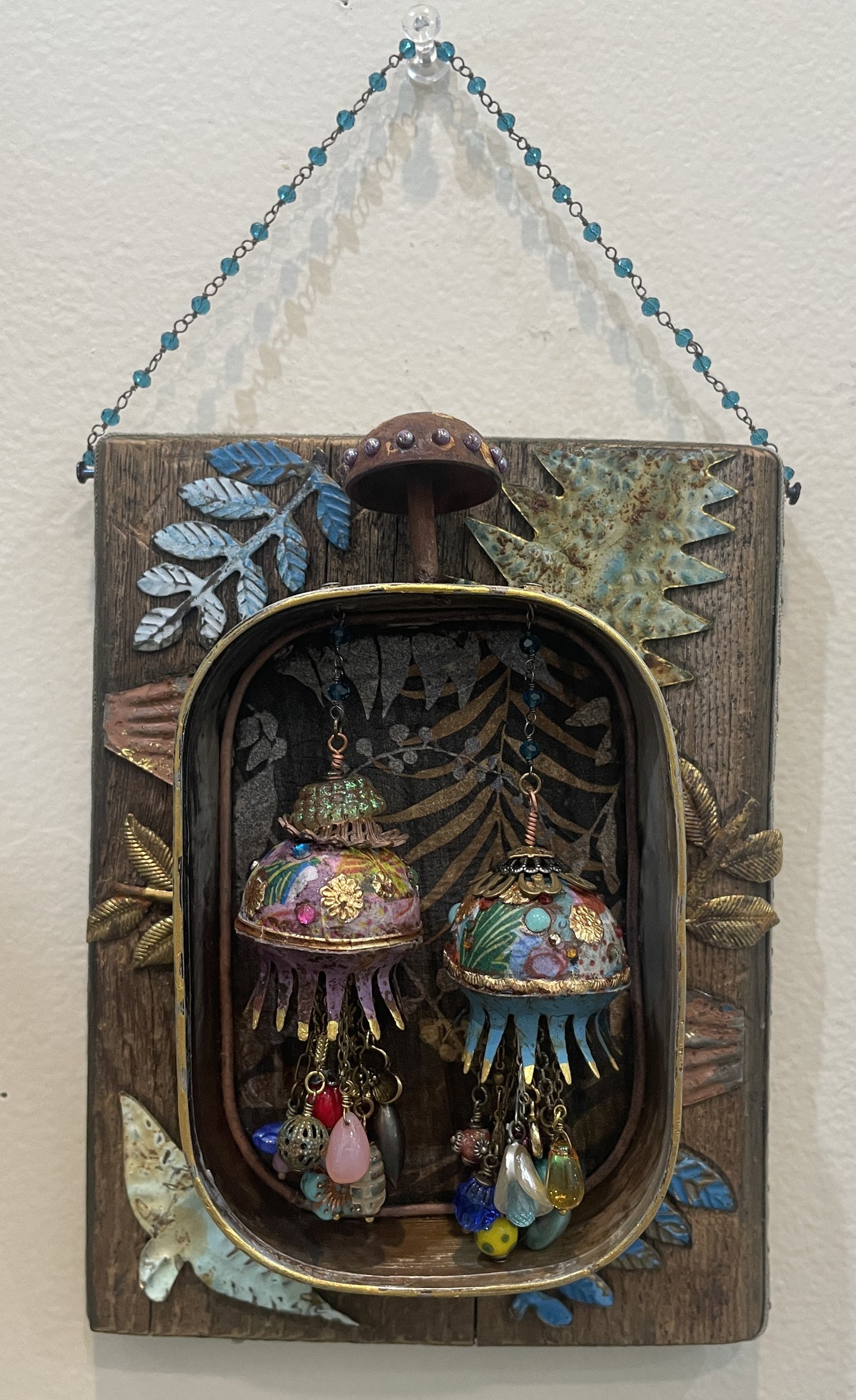 Ornament Assemblage by Nancy Nelson